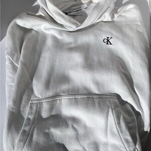 Calvin Klein White Hoodie Men’s size Medium